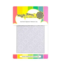 WAFFLE FLOWER WAFFLE FLOWER QUILTED SQUARES TEXTURE DIE