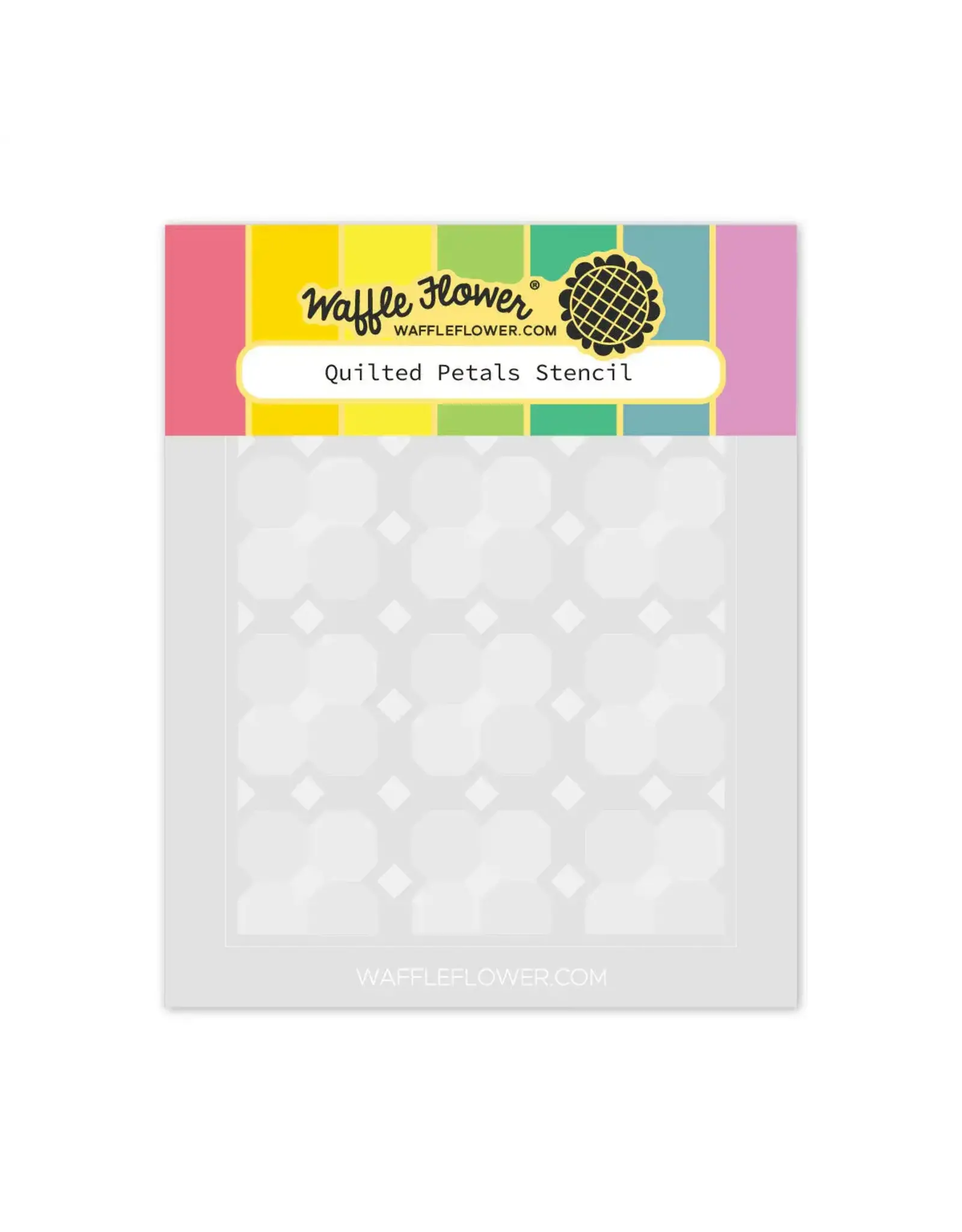 WAFFLE FLOWER WAFFLE FLOWER QUILTED PETALS STENCIL SET
