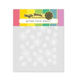 WAFFLE FLOWER WAFFLE FLOWER QUILTED FLORAL STENCIL SET
