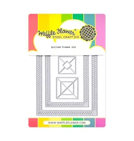 WAFFLE FLOWER WAFFLE FLOWER QUILTED FRAMES DIE SET
