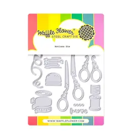 WAFFLE FLOWER WAFFLE FLOWER NOTIONS DIE SET
