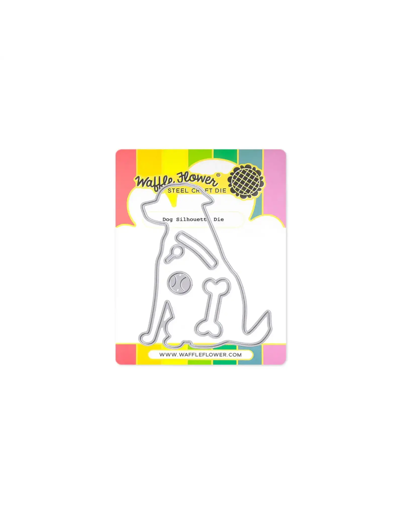 WAFFLE FLOWER WAFFLE FLOWER DOG SILHOUETTE DIE SET