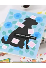 WAFFLE FLOWER WAFFLE FLOWER DOG SILHOUETTE DIE SET