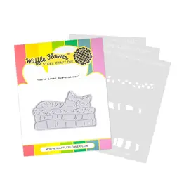 WAFFLE FLOWER WAFFLE FLOWER FABRIC LOVER DIE-N-STENCIL