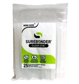 SUREBONDER SUREBONDER ALL-PURPOSE STIK MINI GLUE STICKS 25/PK