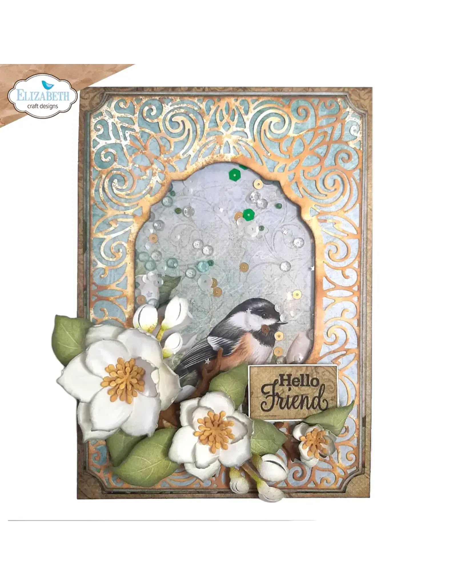 ELIZABETH CRAFT DESIGNS ELIZABETH CRAFT DESIGNS ORNAMENTAL FRAME DIE SET