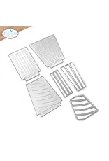 ELIZABETH CRAFT DESIGNS ELIZABETH CRAFT DESIGNS 3D MODERN VASES DIE SET