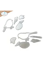ELIZABETH CRAFT DESIGNS ELIZABETH CRAFT DESIGNS CHICKADEE DIE SET