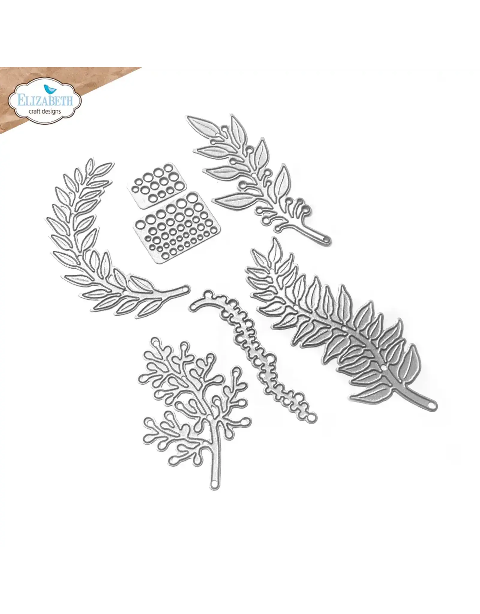 ELIZABETH CRAFT DESIGNS ELIZABETH CRAFT DESIGNS GREENERY FILLERS 2 DIE SET