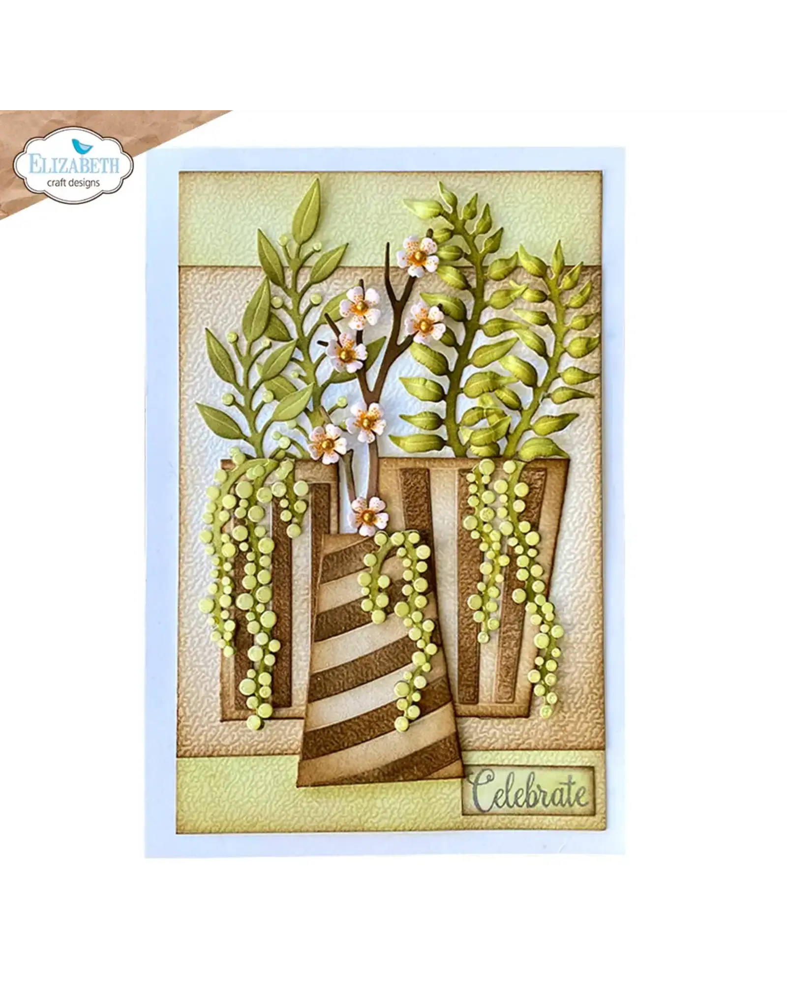 ELIZABETH CRAFT DESIGNS ELIZABETH CRAFT DESIGNS GREENERY FILLERS 2 DIE SET