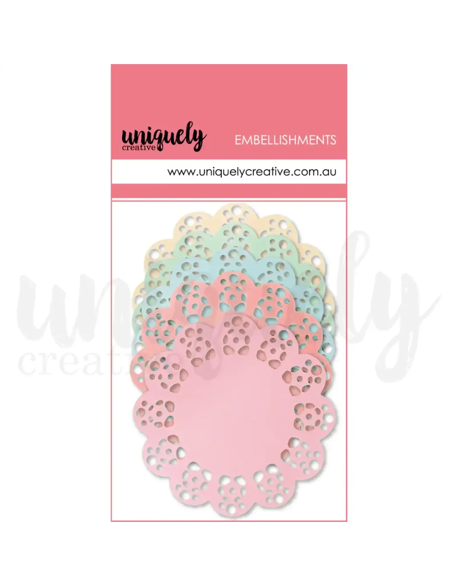 UNIQUELY CREATIVE UNIQUELY CREATIVE PASTEL DOILIES