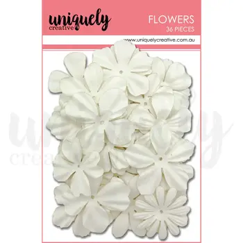 UNIQUELY CREATIVE UNIQUELY CREATIVE WHITE LAYERING FLOWERS
