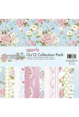 UNIQUELY CREATIVE UNIQUELY CREATIVE PATCHWORK ROSES 12x12 COLLECTION PACK