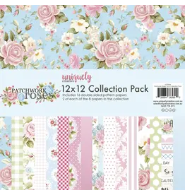 UNIQUELY CREATIVE UNIQUELY CREATIVE PATCHWORK ROSES 12x12 COLLECTION PACK