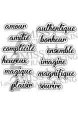 LES 2 MISS SCRAPBOOKING LES 2 MISS SCRAPBOOKING KIT MOTS 1 DIE-CUTS