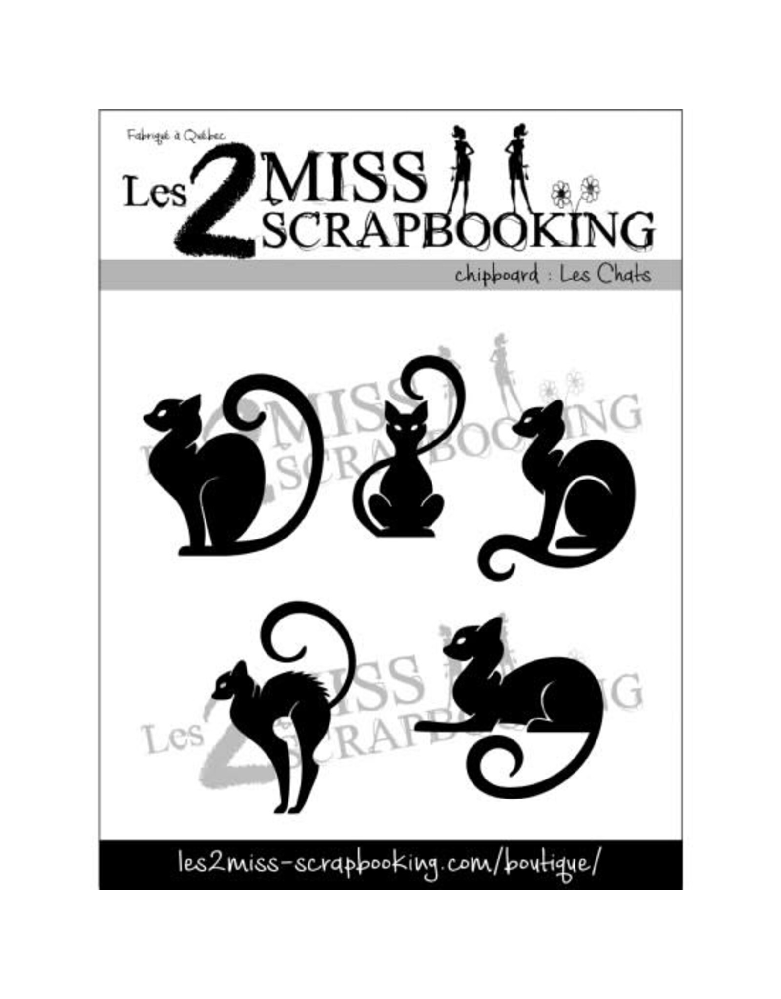 LES 2 MISS SCRAPBOOKING LES 2 MISS SCRAPBOOKING LES CHATS CHIPBOARD