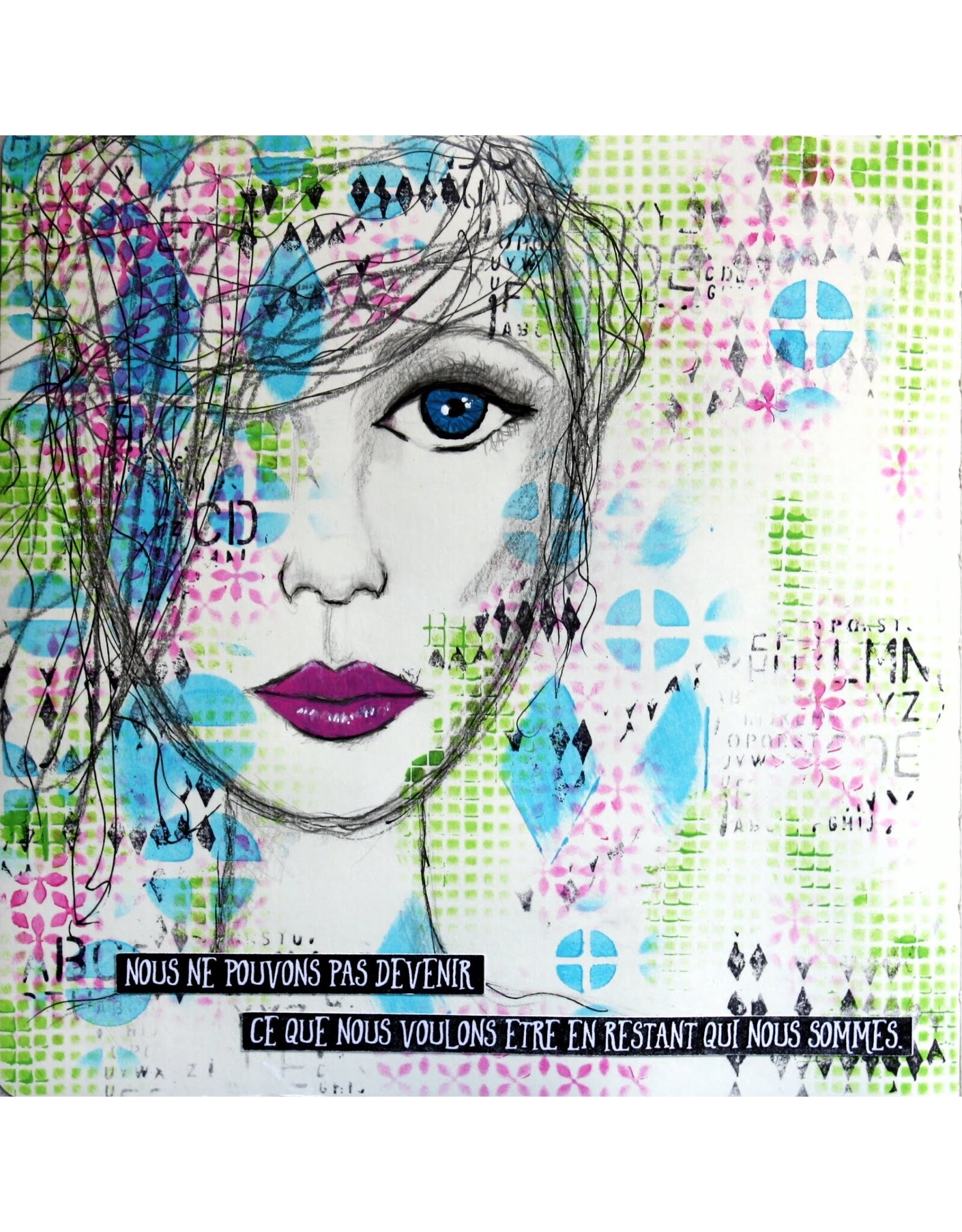 LES 2 MISS SCRAPBOOKING LES 2 MISS SCRAPBOOKING KIT ART JOURNAL 1 DIE-CUTS
