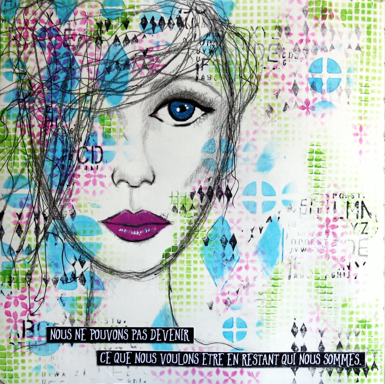 LES 2 MISS SCRAPBOOKING LES 2 MISS SCRAPBOOKING KIT ART JOURNAL 1 DIE-CUTS