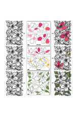 LDRS CREATIVE LDRS CREATIVE IN THE GARDEN LAYERING STENCILS SET 3/PK