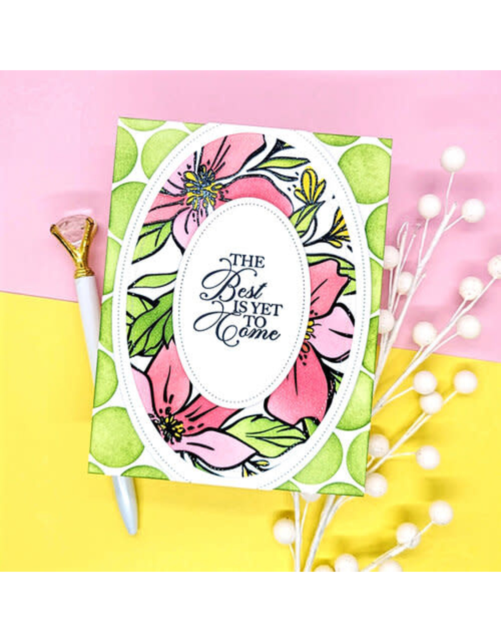 LDRS CREATIVE LDRS CREATIVE IN THE GARDEN LAYERING STENCILS SET 3/PK