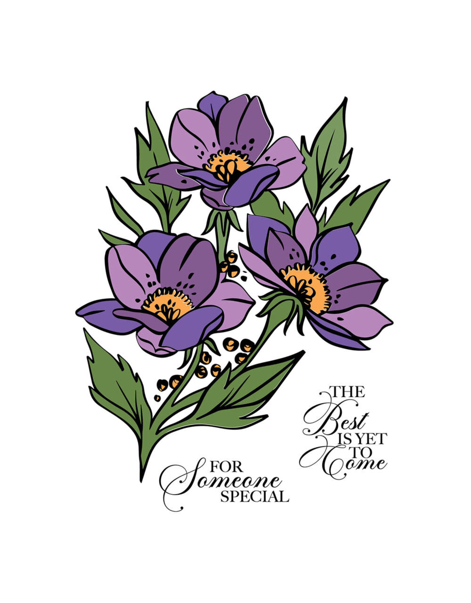 LDRS CREATIVE LDRS CREATIVE GRAND BOUQUET CLEAR STAMP SET