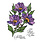 LDRS CREATIVE LDRS CREATIVE GRAND BOUQUET CLEAR STAMP SET