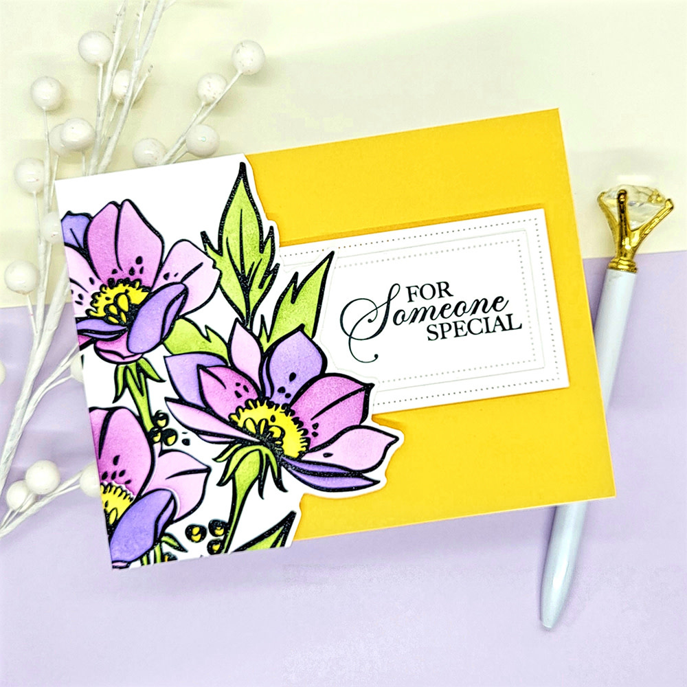 LDRS CREATIVE LDRS CREATIVE GRAND BOUQUET CLEAR STAMP SET