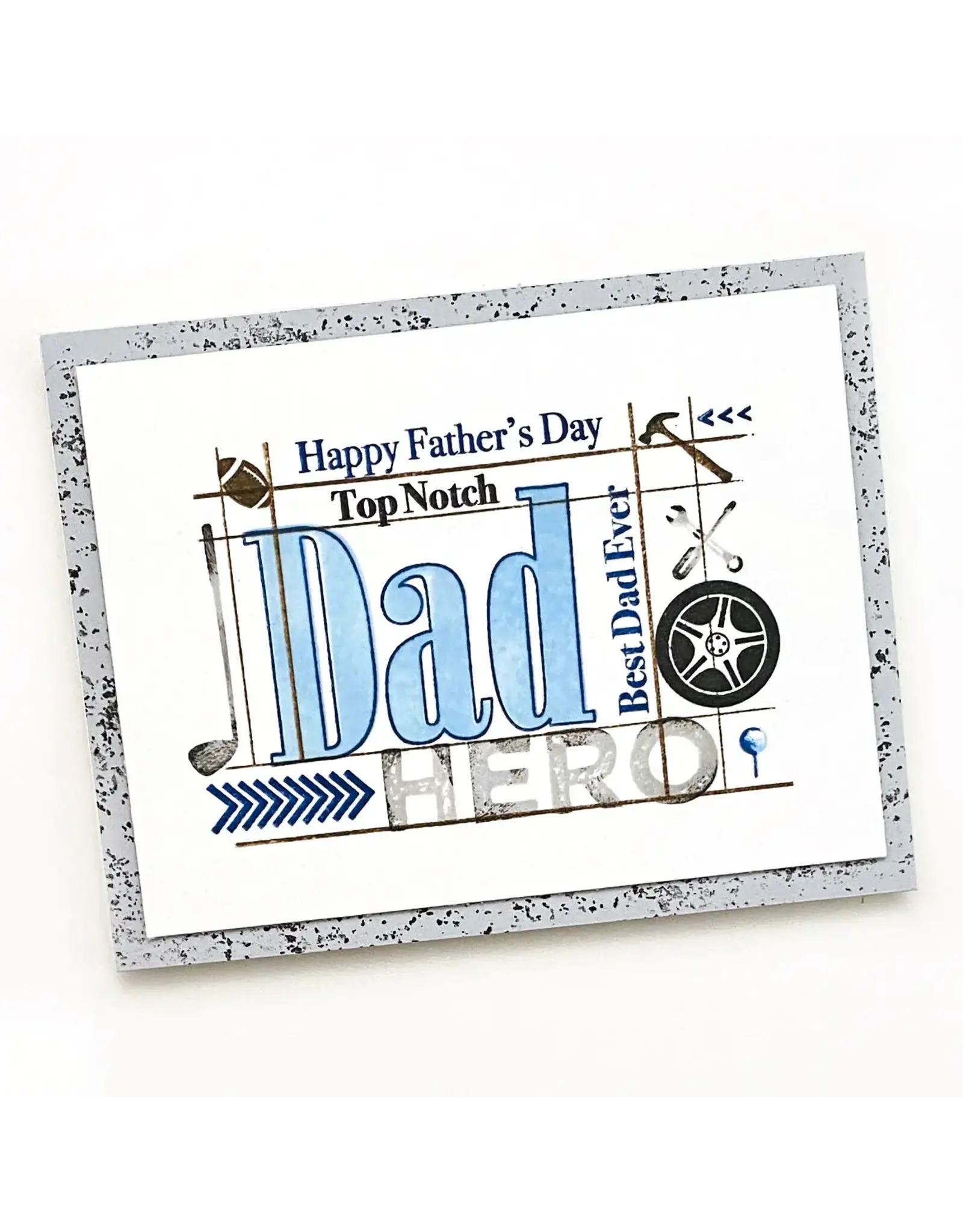 LDRS CREATIVE LDRS CREATIVE LEDGER II 3x4 CLEAR STAMP