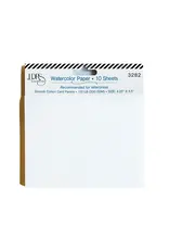 LDRS CREATIVE LDRS CREATIVE LETTERPRESS WATERCOLOR PAPER 10 SHEETS/PK