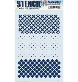 PAPER ARTSY PAPER ARTSY SCRAPCOSY PS469 STENCIL