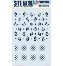 PAPER ARTSY PAPER ARTSY SCRAPCOSY PS468 STENCIL