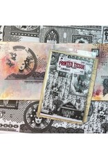 PAPER ARTSY PAPER ARTSY HOT PICKS PRINTED TISSUE-FRAMES COLLAGE PAPER 4 SHEETS
