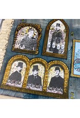 PAPER ARTSY PAPER ARTSY HOT PICKS PRINTED TISSUE-FRAMES COLLAGE PAPER 4 SHEETS