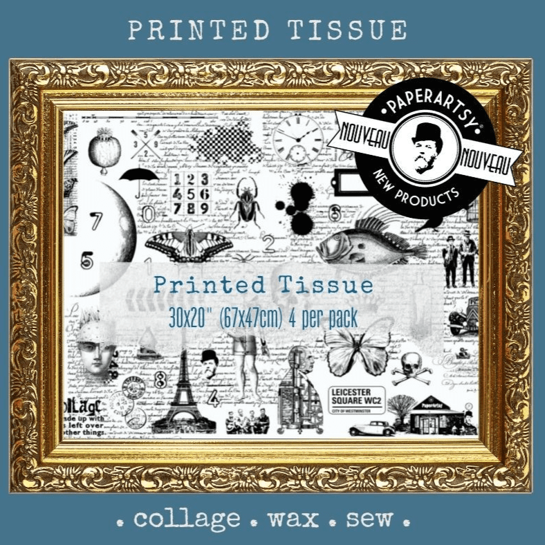 PAPER ARTSY PAPER ARTSY HOT PICKS PRINTED TISSUE COLLAGE PAPER