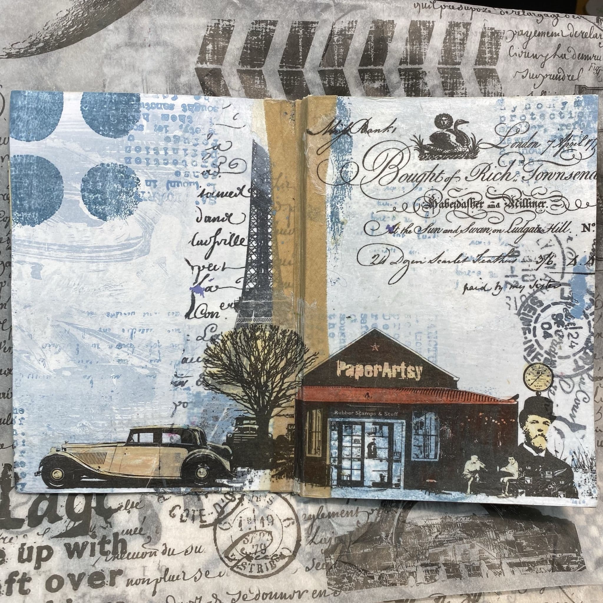 PAPER ARTSY PAPER ARTSY HOT PICKS PRINTED TISSUE COLLAGE PAPER