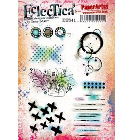 PAPER ARTSY PAPER ARTSY TRACY SCOTT TS041 CLING STAMP SET