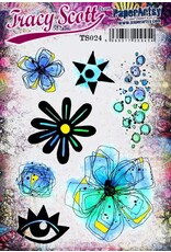 PAPER ARTSY PAPER ARTSY TRACY SCOTT TS024 CLING STAMP SET