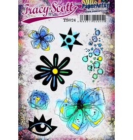 PAPER ARTSY PAPER ARTSY TRACY SCOTT TS024 CLING STAMP SET