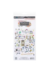 49 AND MARKET 49 AND MARKET THE FLOWER EMPORIUM 6x12 LASER CUT ELEMENTS 138/PK