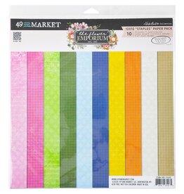 49 AND MARKET 49 AND MARKET THE FLOWER EMPORIUM STAPLES 12x12 COLLECTION PACK