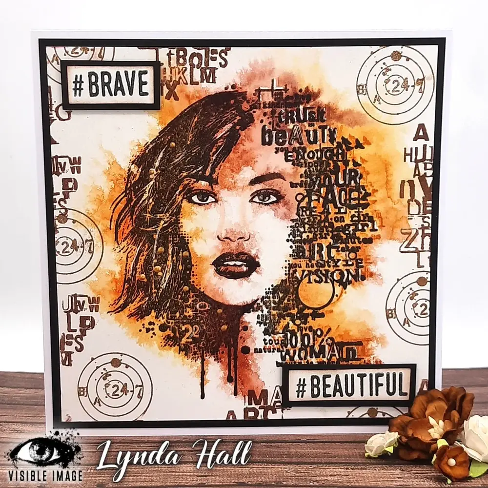 VISIBLE IMAGE BACKGROUND VISION CLEAR STAMP SET