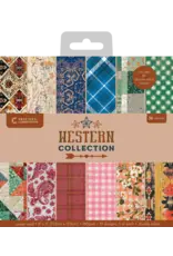 CRAFTERS COMPANION CRAFTERS COMPANION WESTERN COLLECTION 6x6 PAPER PAD 36 SHEETS
