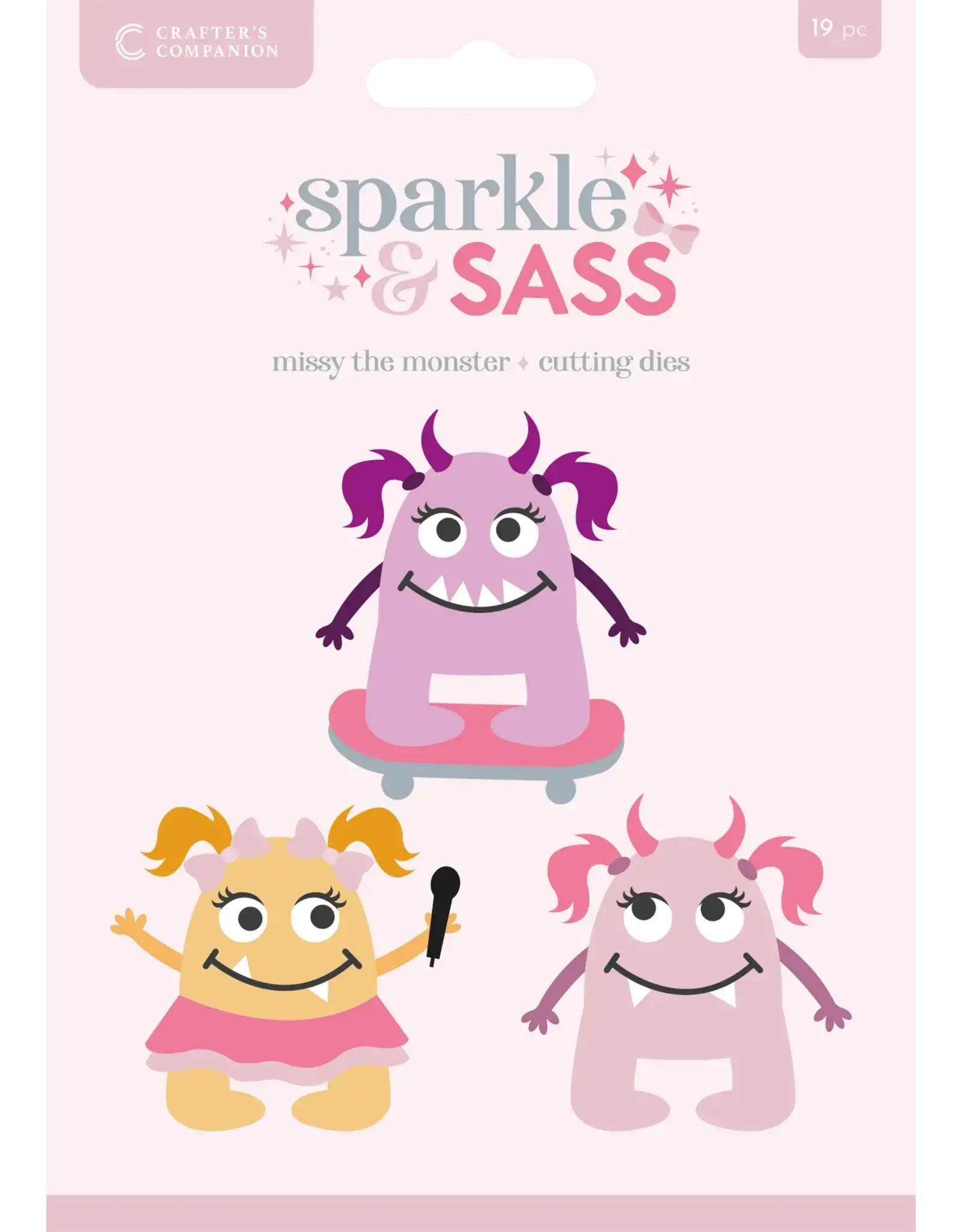 CRAFTERS COMPANION CRAFTERS COMPANION MISSY THE MONSTER METAL DIE SET