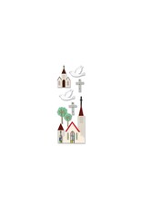 JOLEE’S TOUCH OF JOLEE'S CHURCH DIMENSIONAL STICKERS