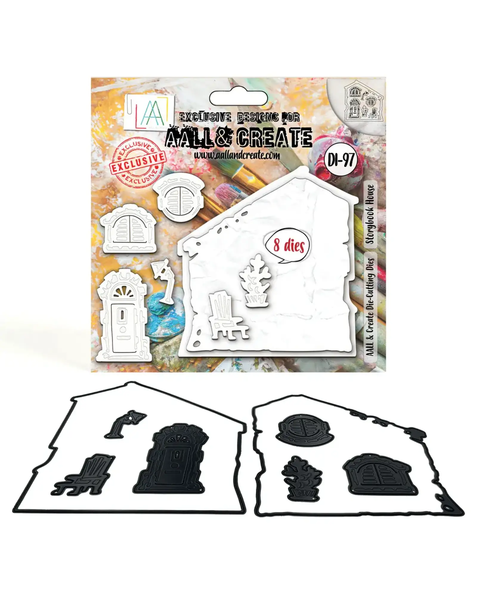 AALL & CREATE AALL & CREATE #97 STORYBOOK HOUSE DIE SET