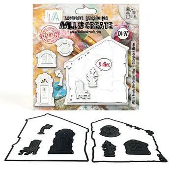 AALL & CREATE AALL & CREATE #97 STORYBOOK HOUSE DIE SET