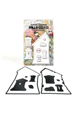 AALL & CREATE AALL & CREATE #99 TOPSY-TURVY HOME DIE SET