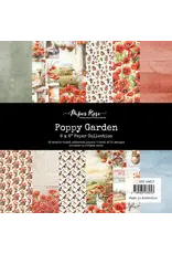 PAPER ROSE PAPER ROSE POPPY GARDEN 6x6 PAPER COLLECTION