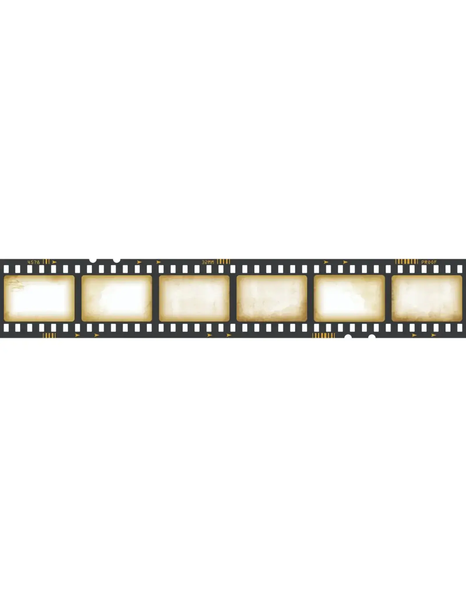 ARDEN CREATIVE STUDIO ARDEN CREATIVE STUDIO VINTAGE MAKERS FILM REEL KISS-CUT PET TAPE