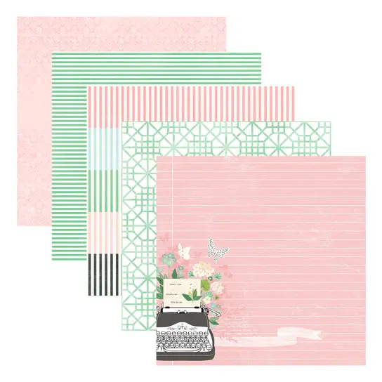 SPELLBINDERS SPELLBINDERS ROSIE'S STUDIO HELLO IT'S ME! 6x6 PAPER PAD